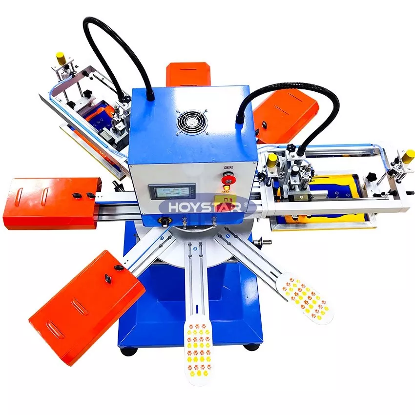 دستگاه چاپ روی صفحه جوراب 2 رنگ